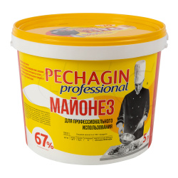 Майонез "Pechagin" professional 67% 4.7 кг ведро