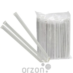 Трубочки "Delta Plast" для напитков (индивидуальная упаковка) 500 шт