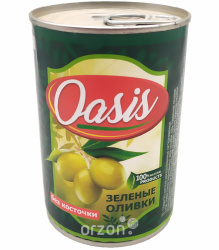 Оливки "Oasis" без косточки 280 гр