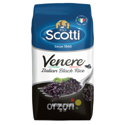 Рис Venere "Riso Scotti" Итальянский чёрный 500гр