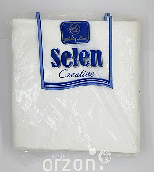 Салфетки бумажные "Selen" 35х35 см 100% целлюлоза 20 dona от интернет магазина Orzon.uz