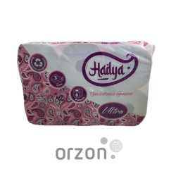 Туалетная бумага "Hadya"  (с втулкой) 3 слоя 6 рул