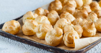 ПРОФИТРОЛИ (ЗАВАРНОЕ ТЕСТО)