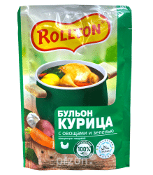 Приправа "Роллтон" Бульон с куриным вкусом 90 гр