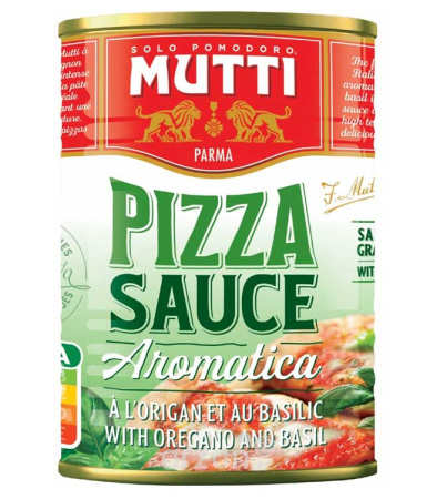 Соус ароматизированный "Mutti" Pizza с базиликом ж/б 400 гр