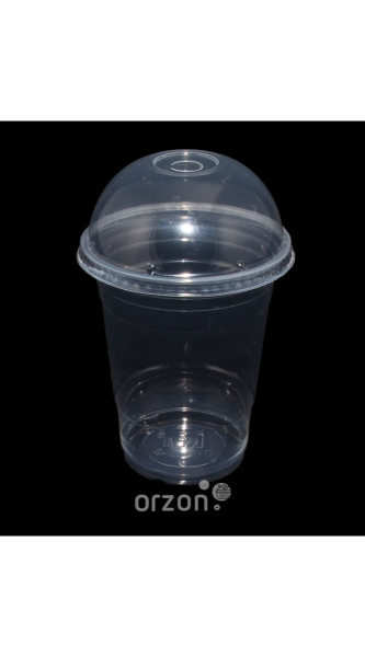 Стакан Одноразовый с крышкой 350 мл ( в 1 упаковке 100  шт) 1 шт