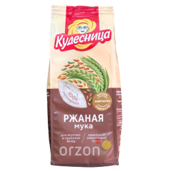 Мука ржаная "Кудесница" 400 гр