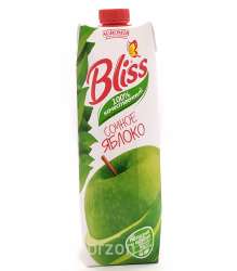 Сок "BLISS" Зелёное Яблоко 1 л