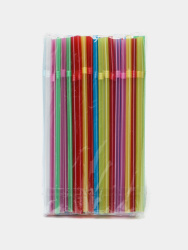 Трубочки "Fazo Nur Plast" для коктейлей 100 шт