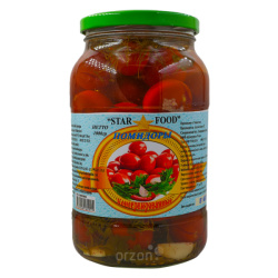Томаты маринованные "Маликахон" Черри 1000 мл