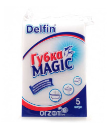 Губки 'Delfin' Magic 5 шт