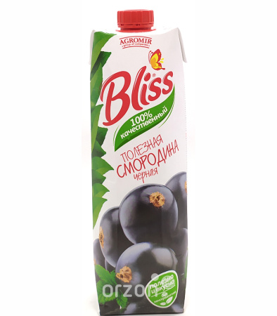 Сок "BLISS" Смородина, 1 л от интернет магазина орзон