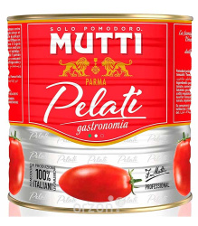 Томаты "Mutti" Pelati очищенные ж/б 2500 гр