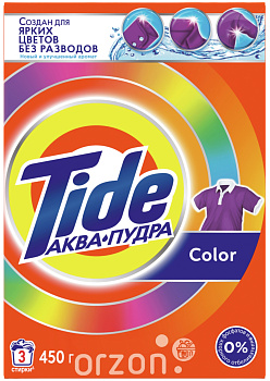 Стиральный порошок "Tide" Color 400 гр от интернет магазина orzon