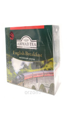 Чай Чёрный 'Ahmad Tea' English Breakfast Horeca 100 пак