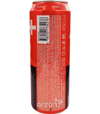 Энергетический напиток "18+" ж/б (в упаковке 12 dona) 500 мл от интернет магазина орзон