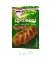 Дрожжи быстродействующие "Dr.Oetker" 7 гр
