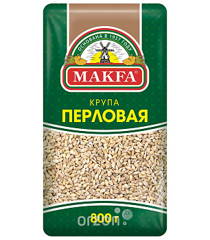 Крупа "Makfa" Перловая (в упаковке 6 dona) 800 гр от интернет магазина орзон