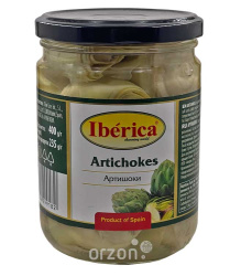 Артишоки маринованные "Iberica" с/б 400 г