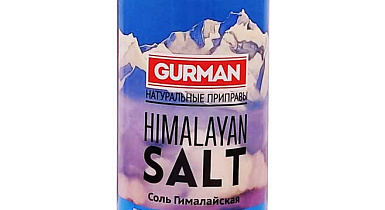 Гималайская соль "Gurman" белая средний помол пэт 300 гр