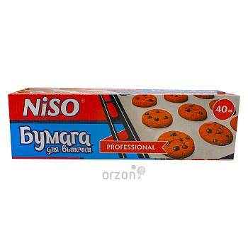 Бумага для выпечки 'Niso' к/у 30х40 м 1 dona