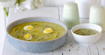 ЩАВЕЛЬНЫЙ СУП С ЯЙЦОМ