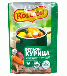 Приправа "Роллтон" Бульон с куриным вкусом 90 гр