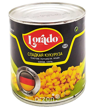 Кукуруза "Lorado" сладкая 425 мл  от интернет магазина Orzon.uz