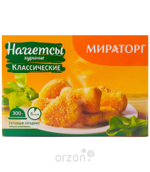 Наггетсы куриные "Мираторг" Классические 300 гр