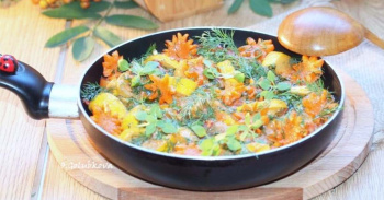 ЗАКУСКА ОВОЩНАЯ В СМЕТАННОМ СОУСЕ