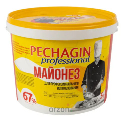 Майонез "Pechagin" professional 67% 4.7 кг ведро