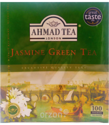 Чай зелёный "Ahmad Tea" Jasmine HORECA 100 пак