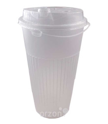 Одноразовая посуда Стакан с крышкой (350 мл). Food pack Цвет: прозрачный