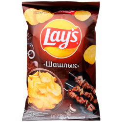 Чипсы 'Lays' Шашлык 140 гр