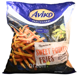 Сладкий картофель фри "Aviko" (9.5мм 3/8) Sweet Potato Замороженный 2,27 кг