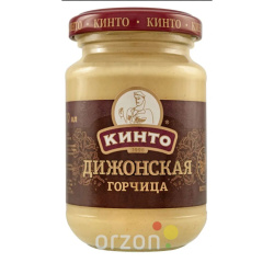 Горчица "Кинто" Дижонская с/б (в упаковке 12 шт) 170 мл