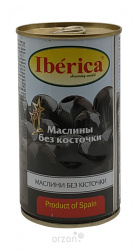 Маслины "Iberica" без косточки 370 мл 