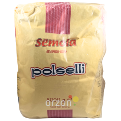 Мука для пиццы "Polselli semola" для подпыла крупный помол 5кг