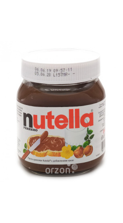 Паста Ореховая 'Nutella' с добавлением Какао 350 гр от интернет магазина орзон