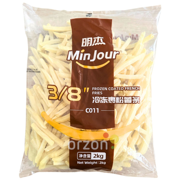 Картофель фри "MinJour " (9.5мм 3/8)  Замороженный 2кг