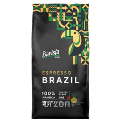 Кофе в зёрнах "Barista" Geo Brazil для кофемашин средняя обжарка 1 кг