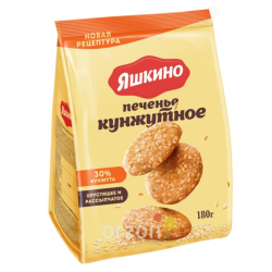 Печенье "Яшкино"  кунжутное 180 гр