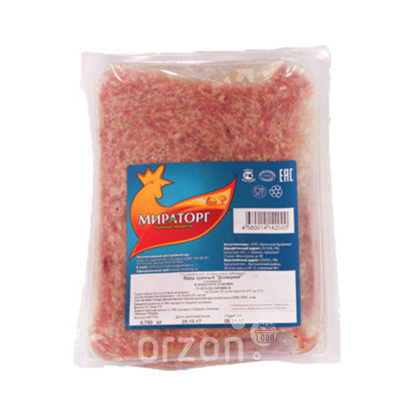 Фарш куриный "Мираторг" Брянский Бройлер 750 гр