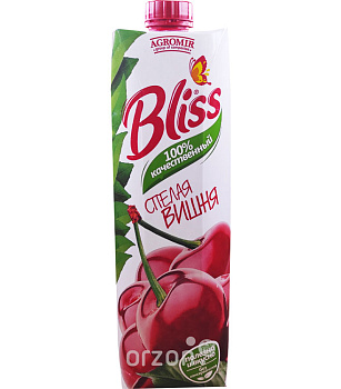 Сок "Bliss" Вишня 1 л от интернет магазина орзон