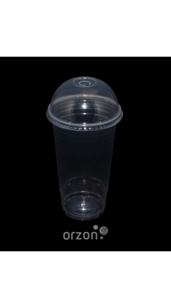 Стакан Одноразовый с крышкой 500 мл ( в 1 упаковке 100 шт) 1 шт