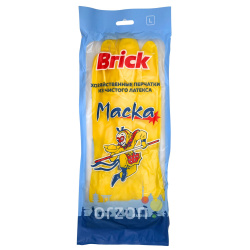 Перчатки "Brick" Хозяйственные L 1 шт