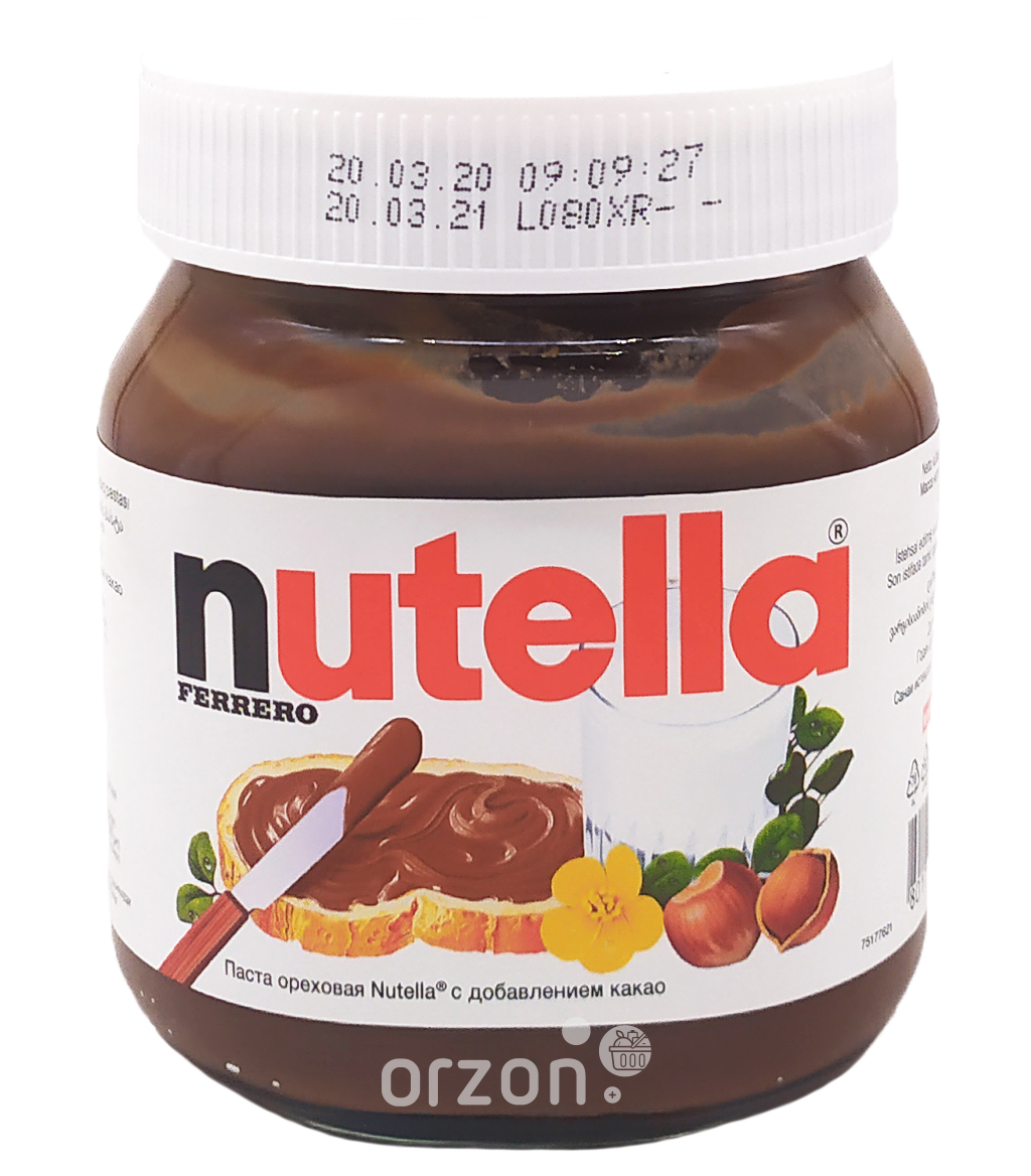 Паста Ореховая 'Nutella' с добавлением Какао 350 гр от интернет магазина орзон