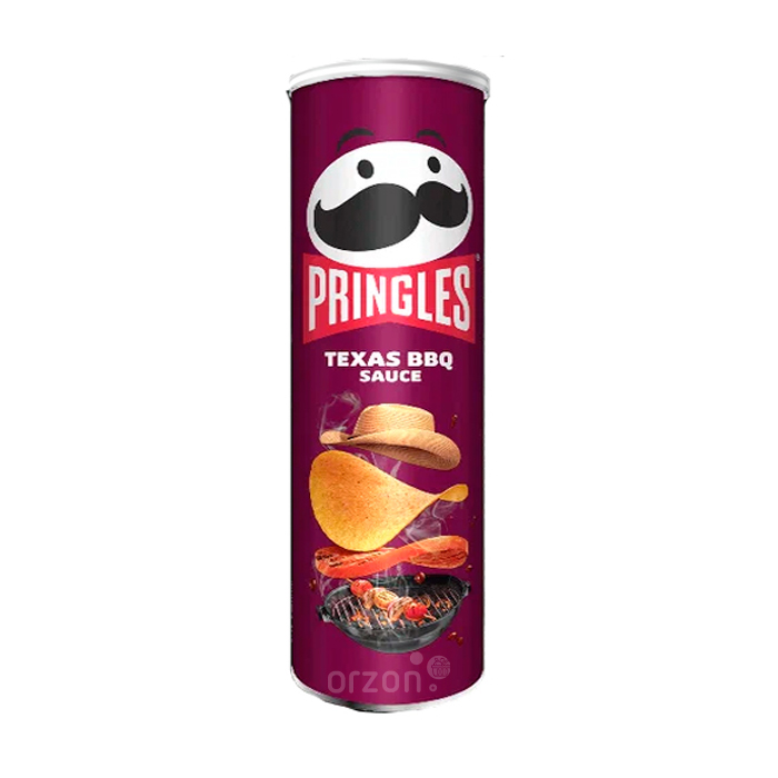 Чипсы 'Pringless' Texas BBQ 165 гр