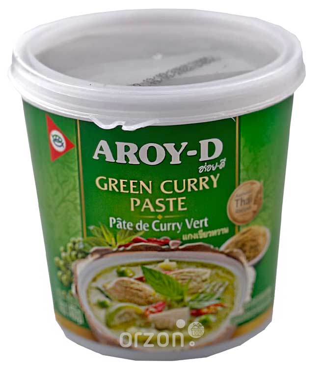 Паста "Aroy-D" Карри зелёная 400 гр