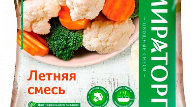 Отборные овощи "Мираторг" Летняя смесь (замороженные) 400 гр